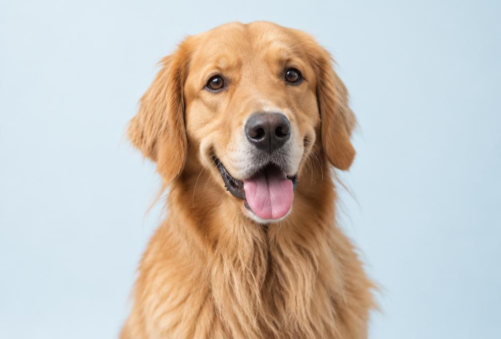 Golden retriever portrait